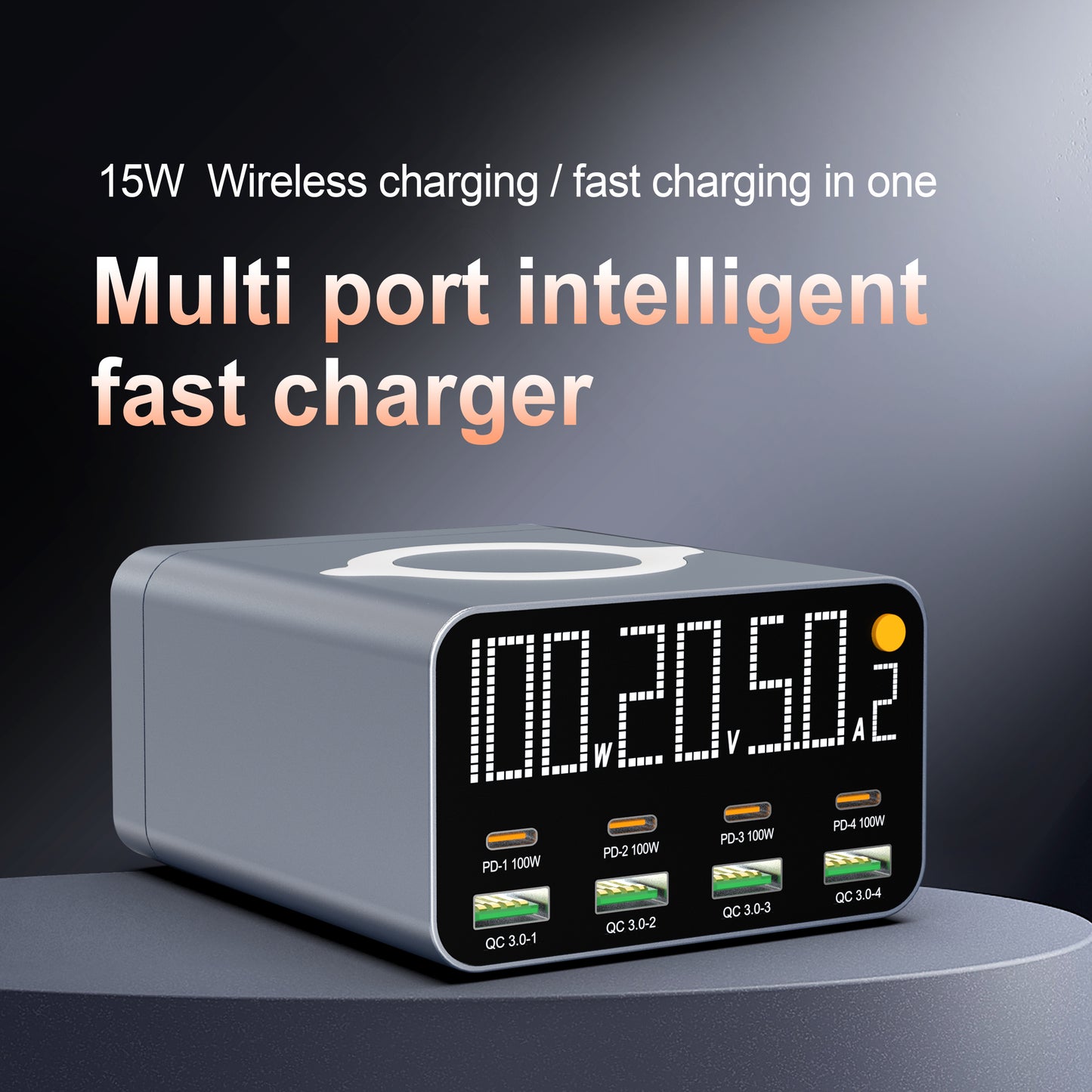 Copode Multi Port Wireless ChargeCube