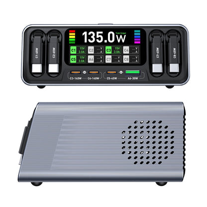 Copode 140W Multi-Port Charger with 4 Pull-Out Fast Charging Ports